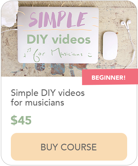Invest in your music career TODAY! visit https://thelovelyindie.com/courses