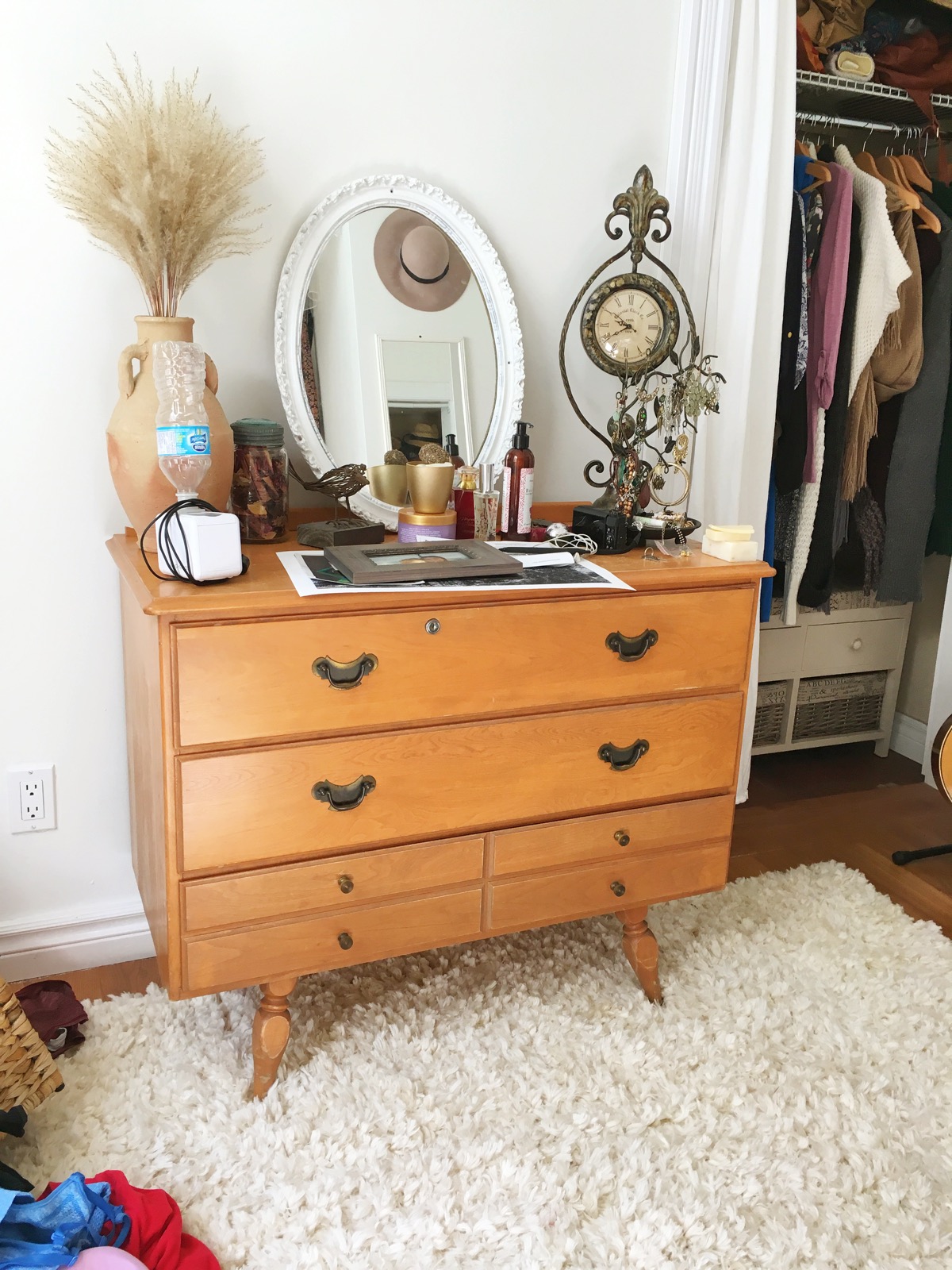 Bohemian Bedroom Decor Ideas Diy Hippie Paint Dresser The Lovely